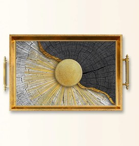 Üveg tálca, 38×24 cm – TPEA9833