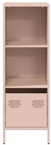 rózsaszín acél tálalószekrény 35 x 39 x 103,5 cm