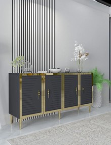 Tuna - Anthracite, Gold