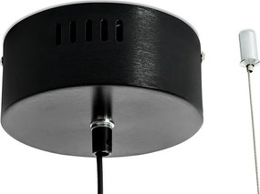 King Home VERTIGO XCP3400-125.BLACK Függőlámpa 1x17W/LED 3000K 1360LM IP20