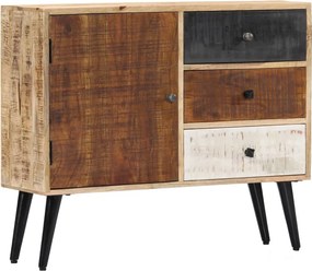 vidaXL tömör mangófa tálalószekrény 88 x 30 x 73 cm