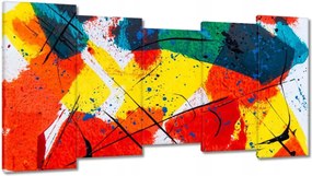 Festmények 150x80 Absztrakt Kutyák