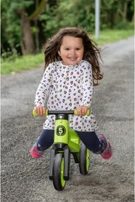 Funny Wheels - Toló- és futóbicikli 2 az 1-ben RIDER SUPER SPORT zöld/fekete