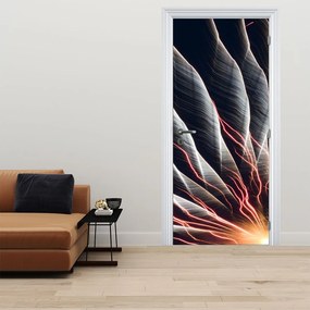 Fotótapéta ajtóra - Fénykitörés (95x205cm)