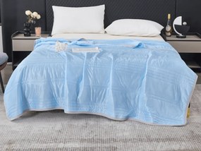 Hűsítő nyári paplan CELIA, kék Méret: 140 x 200 cm
