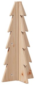 tömör fenyőfa karácsonyfa-dekoráció 49 cm