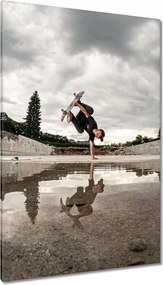 Vászonkép 80x120 Gördeszka Deszka Ugrálókötél