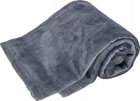 Arôme Home Mikroflanel takaró, szürke-fekete