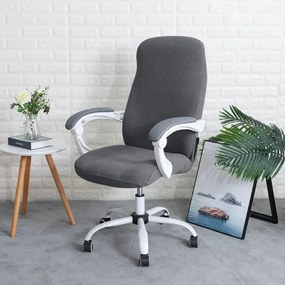 Forgószék Huzat (M-es, enyhén vízlepergető, 1 részes, rugalmas, mosható, sötétszürke)