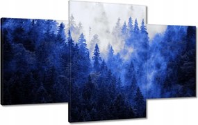 Vászonkép 100x60 Kék táj Hegyek