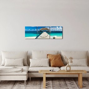 Kép - Móló (órával) (90x30 cm)
