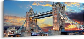 Kép - Tower Bridge, London, Anglia (120x50 cm)