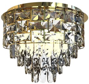 MILAGRO ML8884 LUXURIA Kristály Mennyezeti Lámpa Arany E14 IP20