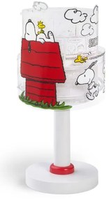 Dalber 76301 - SNOOPY LED gyereklámpa 1xG4/4W/230V fehér/piros
