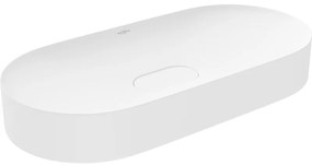 Mexen Sofia pultra szerelhető konglomerát mosdókagyló 70 x 35 cm, Fehér - 23067001