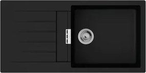 Hansgrohe S52 mosogató grafitfekete 43358170
