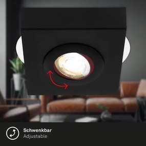 Briloner 3996015 - LED Spotlámpa CTS LED/4W/230V 2700/4000K fekete