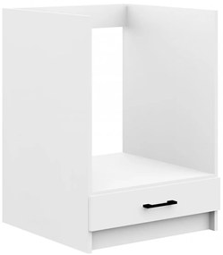 Konyhabútor alsó szekrény beépíthető sütőhöz - fiókkal - 60 cm - fehér