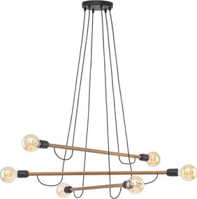 TK Lighting HELIX 4950 FĂŒggĆlĂĄmpa 6x15W/e27 IP20
