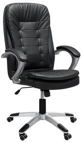 Elegáns irodai szék fekete színben