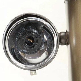 Traktor kialakítású vas fali lámpa
