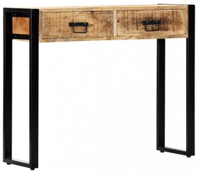 tömör mangófa tálalóasztal 90 x 30 x 75 cm