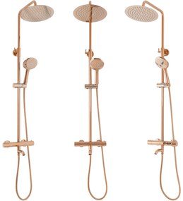 Zuhanyszett Termosztátos REA Lungo Rose Gold
