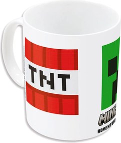 Minecraft Adaptation porcelán bögre 325 ml (11 oz) Díszdobozban