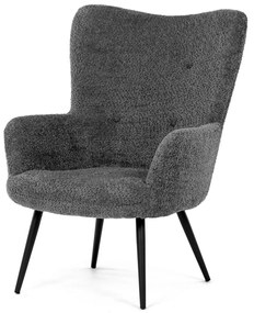 Fülkés fotel GREY2, szürke
