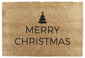 Kókuszrost lábtörlő karácsonyi mintával 40x60 cm Merry Christmas – Artsy Doormats