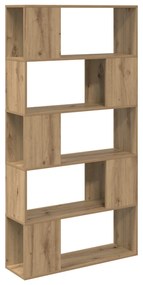 TV Állvány Mesteri Tölgy Lapraszerelt fa 80 x 24 x 155 cm
