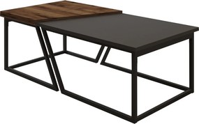 Verona P0024623 - Anthracite, Rustic Walnut