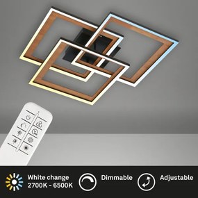 Brilo - FRAME LED 45W mennyezeti dimmer, 2700-6500K + távirányító
