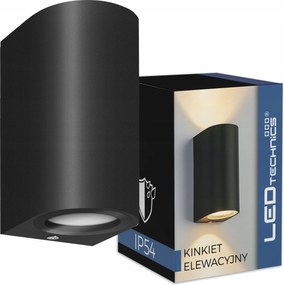 Kültéri Kerti Fali lámpa 2x GU10 Lámpa Homlokzati Fali lámpa