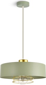 Mennyezeti Lámpa Függő Csillár Zsálya, Zöld 1xE27 Led 760-EZ1-300-SLW