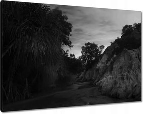 Vászonkép 100x70 Út a hegyekbe