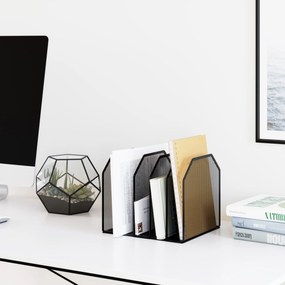 Asztali rendszerező kosár rekeszekkel