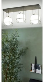 Eglo 99021 - Mennyezeti lámpa VERSUOLA 3xE27/40W/230V