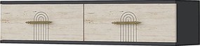 Ida 120 - Anthracite, Travertine