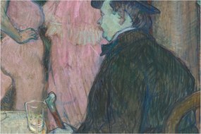 Kép - Henri de Toulouse-Lautrec, Maxime Dethomas, reprodukciók (90x60 cm)