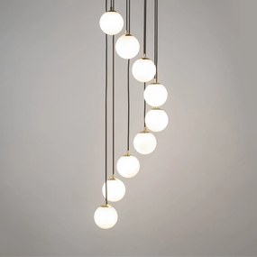 Sigma lighting modern függeszték piano fehér fekete sárgaréz sig33661