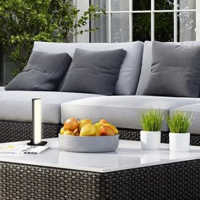 Briloner 7474-015 - LED töltős kültéri asztali lámpa LED/7W/5V 3000K fekete