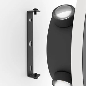 Eglo 901585 - LED Fali lámpa TALAMELLO LED/12W/230V 3000K átm. 17 cm fekete