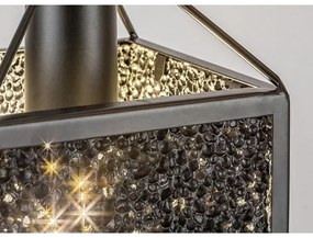 Rabalux 72217 - Csillár zsinóron SAMILO 1xE27/40W/230V fekete