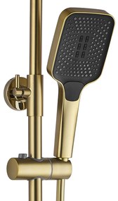 Zuhanyszett Termosztátos REA ROB Gold Brush