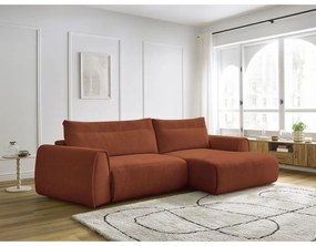 Narancssárga sarokkanapé Aden – Bobochic Paris