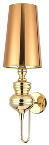 STEPINTODESIGN-MB-8046-18-GOLD QUEEN Arany Színű Fali Lámpa 1XE27 40W IP20