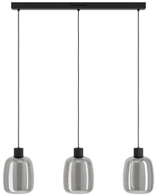 Eglo 901121-LED RGBW Dimmelhető csillár zsinóron MOLOCHIO-Z 3xLED/3,7W/230V szürke