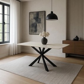 AVENBERG ATLAS 200 Étkezőasztal - fehér