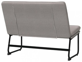 vidaXL tópszínű szövetpad 100 x 75 x 76 cm